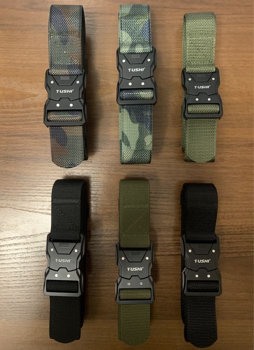 Настоящий,подлинный тактический ремень TUSHI