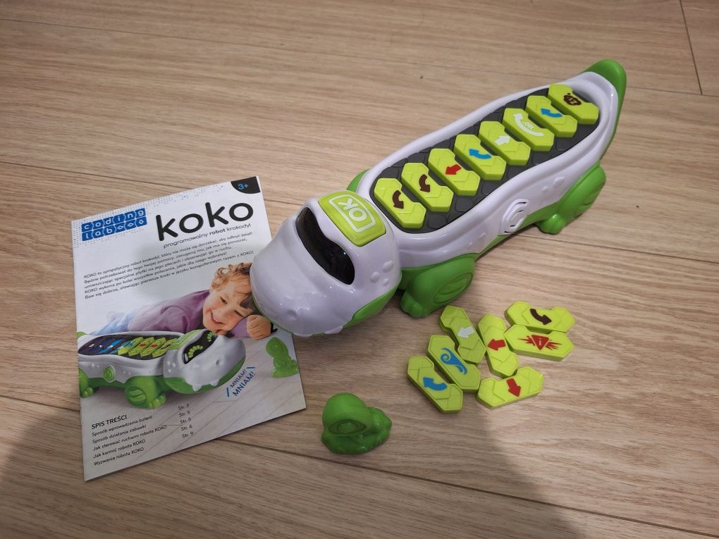 Koko programowalny robot krokodyl