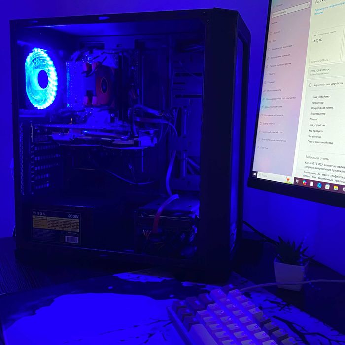 Комп’ютер RX570 4GB / i3-8100 / 8GB RAM - Ігровий ПК / комп / стан ТОП