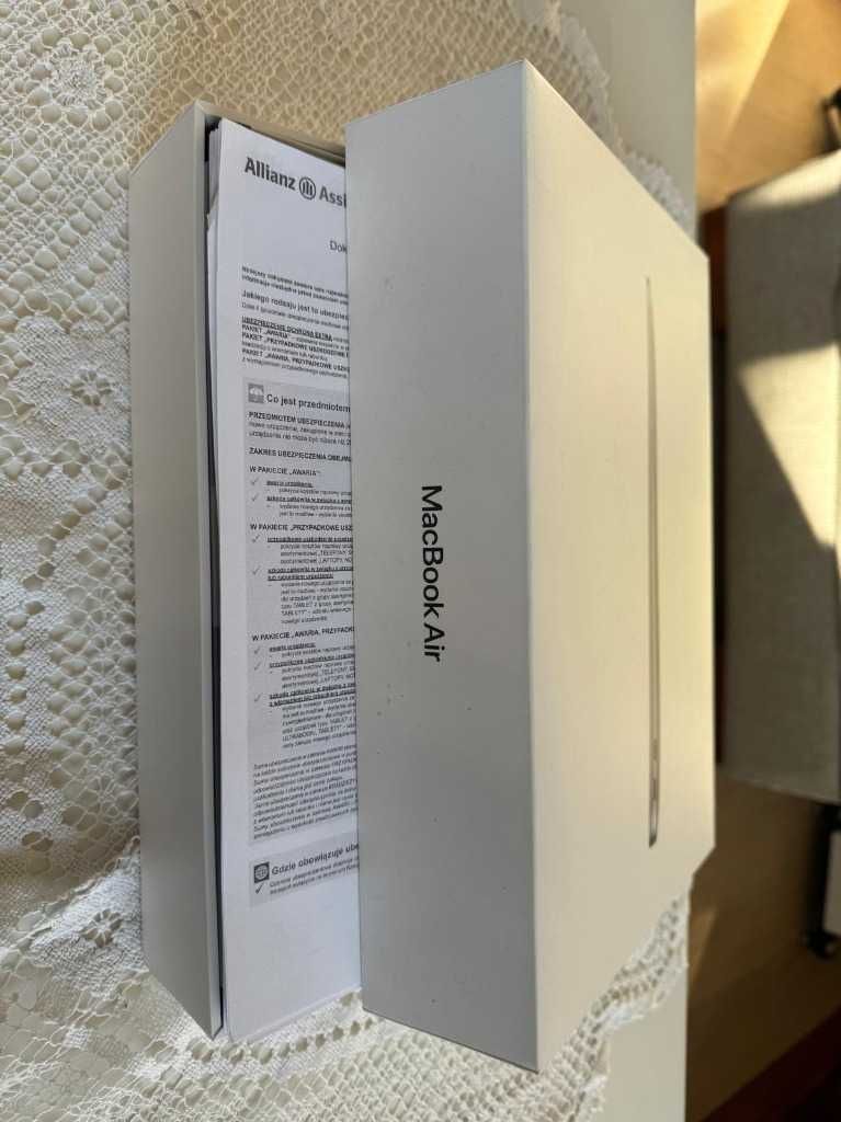 Apple MacBook Air M1 13,3" - 16GB RAM - 256GB Dysk -  Jak Nowy