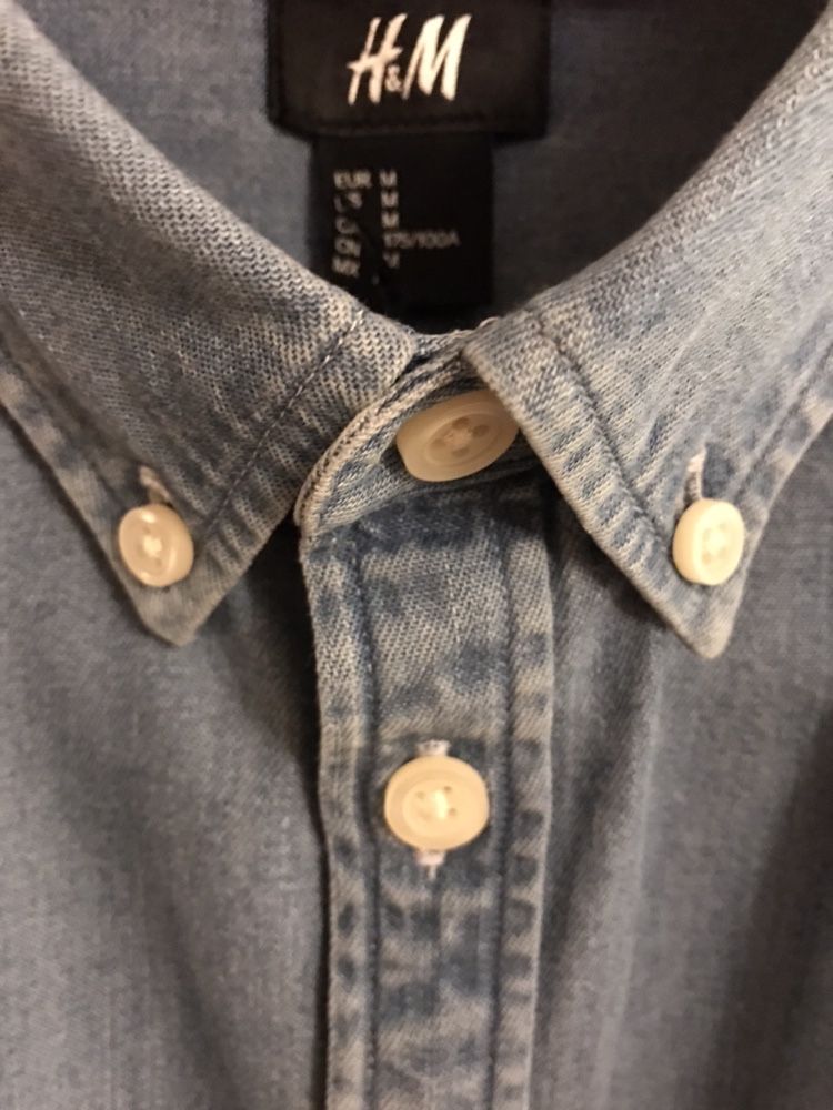 H&M koszula jeansowa rozmiar M
