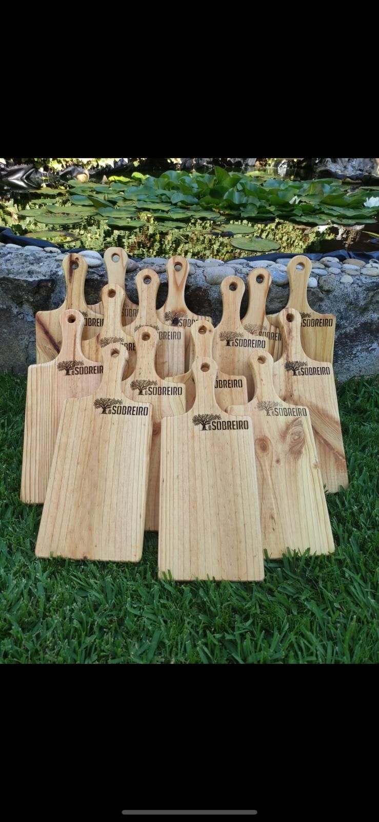 Tábuas para servir carnes, churrasco, frios etc