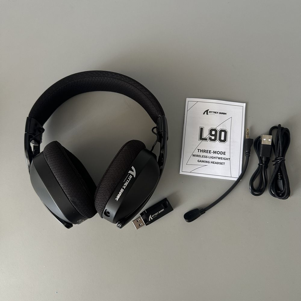 ‼️ Бездротові ігрові навушники Attack Shark L90 ‼️
