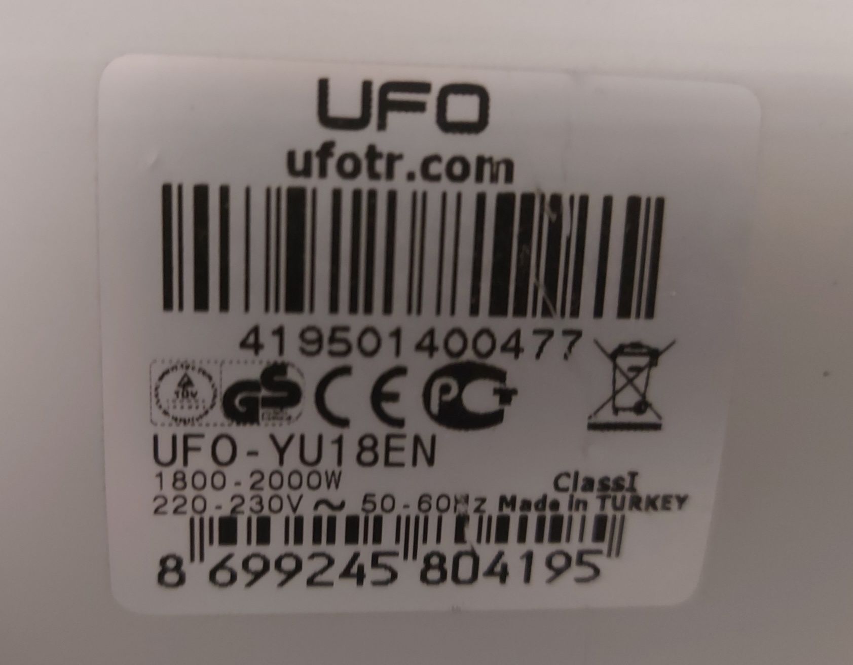 UFO BASIC ufo-yu 18 en 1800