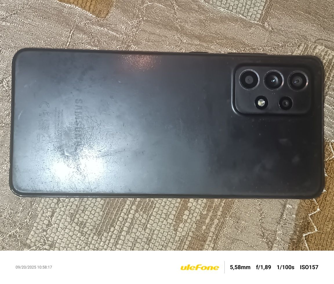 Samsung A52 работает