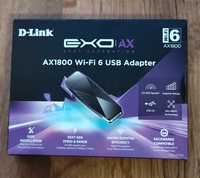 D-Link adapter bezprzewodowy AX1800 Nowy