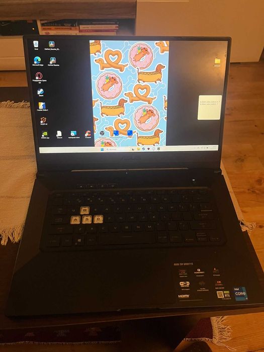 Asus TUF Dash F15 i7-11370H 16GB 512GB-M2 RTX 144Hz