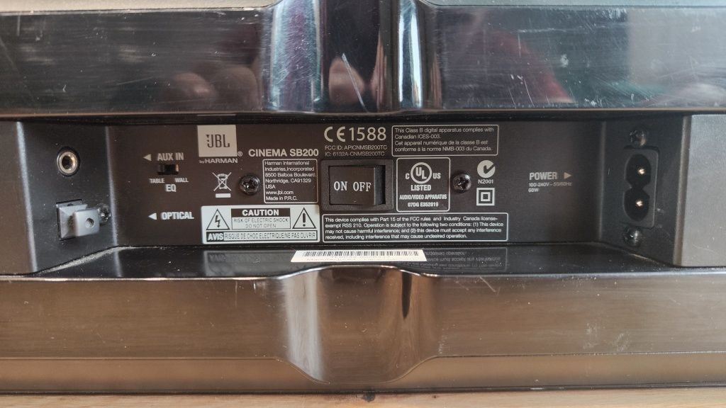 JBL Cinema SB 200 soundbar