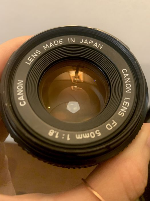 Canon FD 50mm f/1.8 (excelente estado)