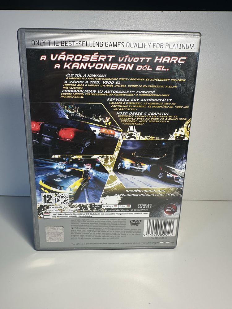 Unikat PL Need For Speed Carbon PS2