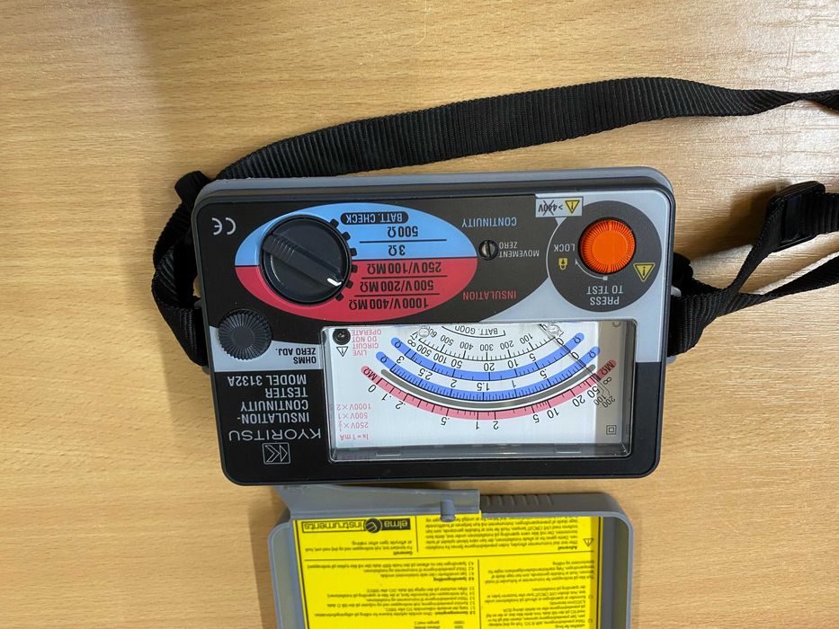 Miernik rezystancji izolacji i ciągłości Kyoritsu KEW-3132A