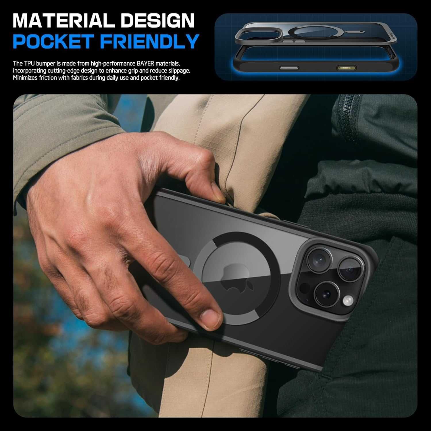 Чехол SUPCASE UB Mag Camera Control Чехол на iPhone 16 Pro