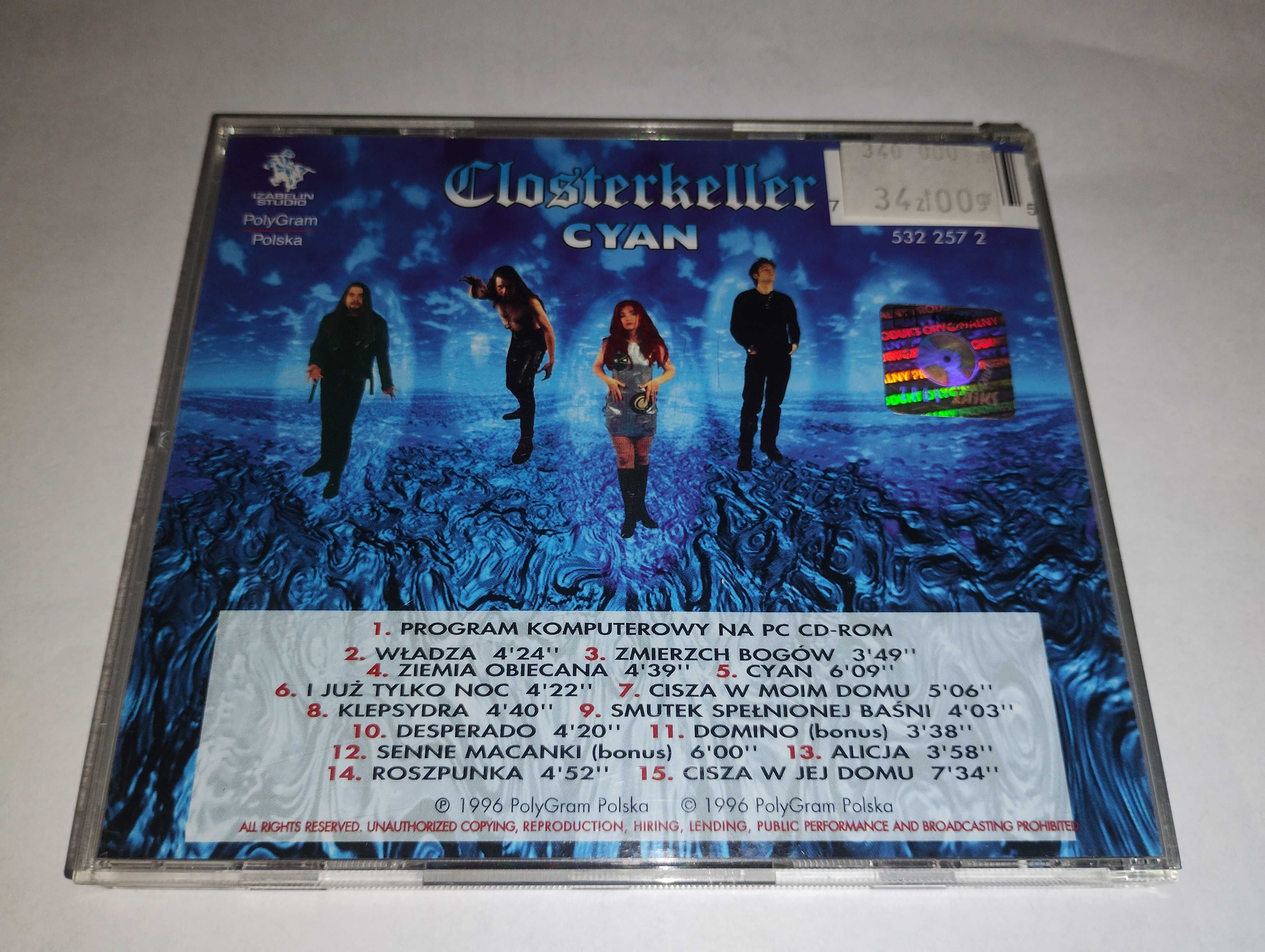 Closterkeller Cyan CD