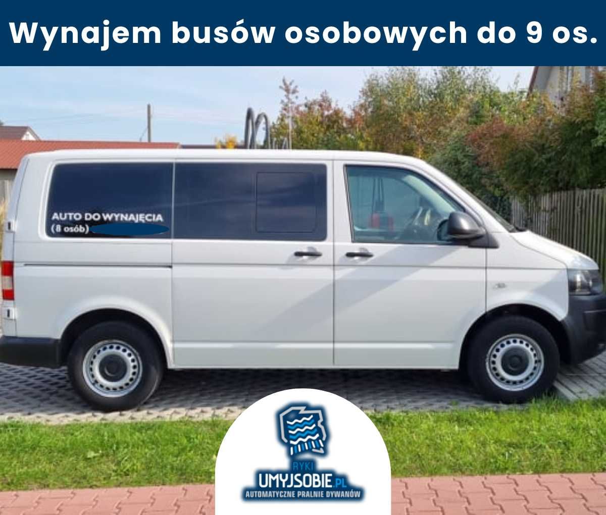 Wynajem busów osobowych do 9 os