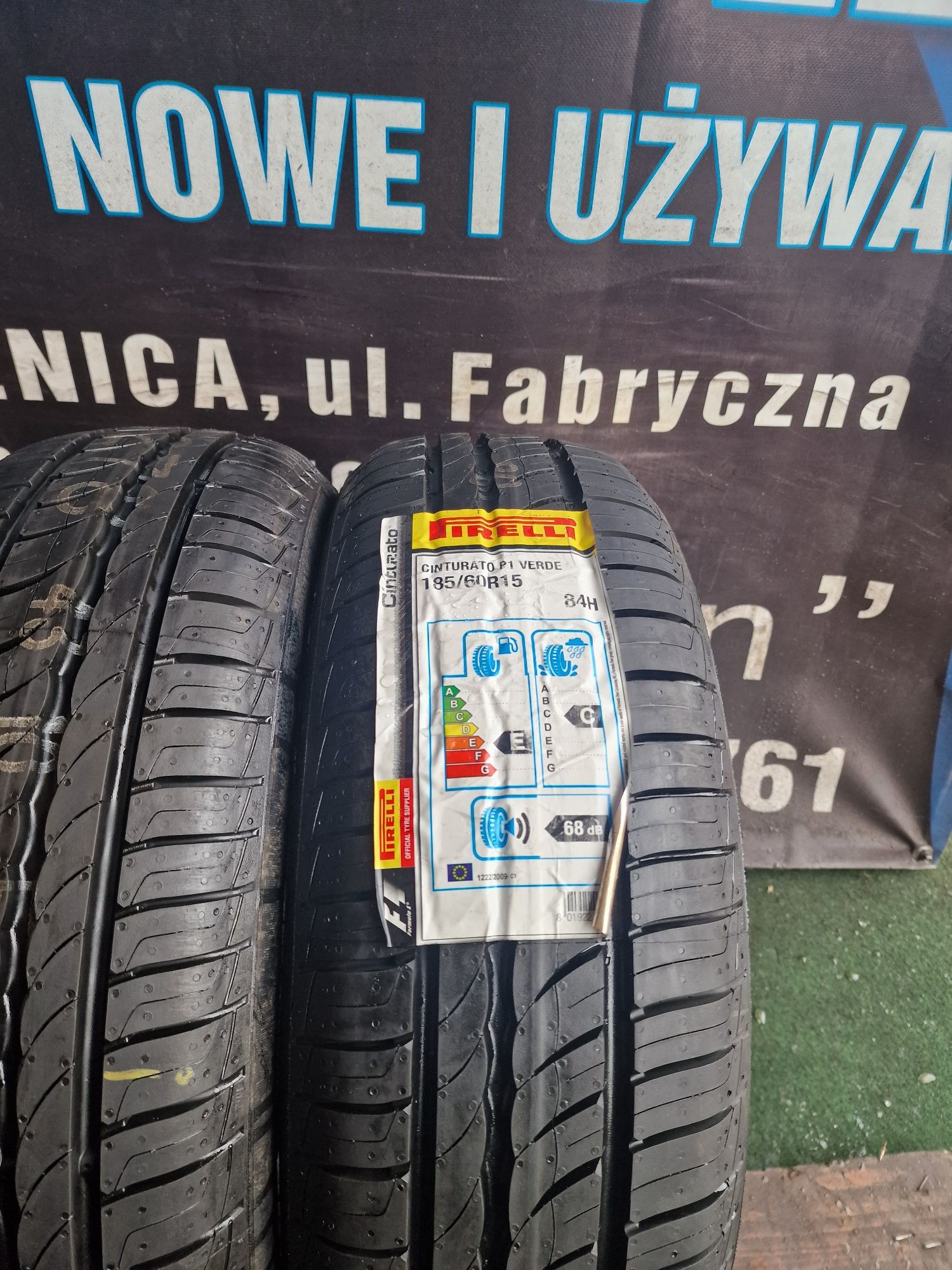 Opony letnie 185/60/15 Pirelli Cinturato P1 Para Nowe