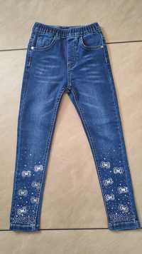 Spodnie jeansowe 110/116