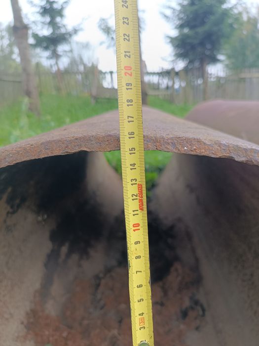 Труби металеві для містка d=720 мм, L= 2,33 м і 2,20 м.