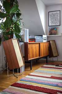 Kolumny Wharfedale Triton 3, po renowacji zewnętrznej, Vintage Audio