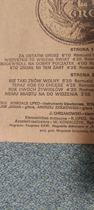 Budka Suflera za ostatni grosz 1981 rok płyta winylowa