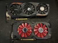 Відеокарта RX 580 XFX GTX 1070Ti Aorus