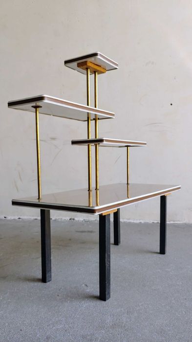 Kaskadowy kwietnik, patyczak.Lata 60