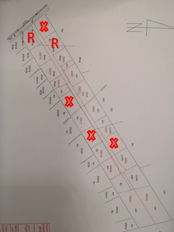 Działka rolno budowlana Jasionka k. Sokolniki Las 1175 m2