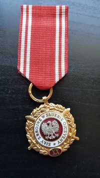 Medal Siły Zbrojne złoty.
