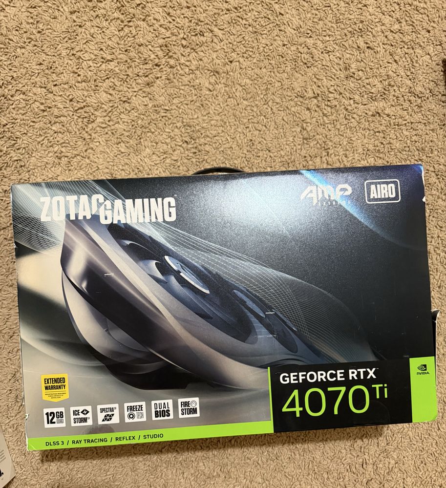 Відеокарта Zotac gaming  GeForce RTX 4070 Ti AMP Extreme AIRO