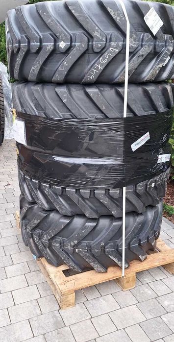 4X KOMPLET opony 17.5R24 | 460/70R24 ładowarka teleskopowa 17.5L-24