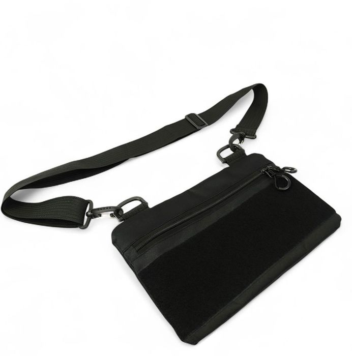 Сумка чорна тактична / Сумка городская — компактна, практична, містка