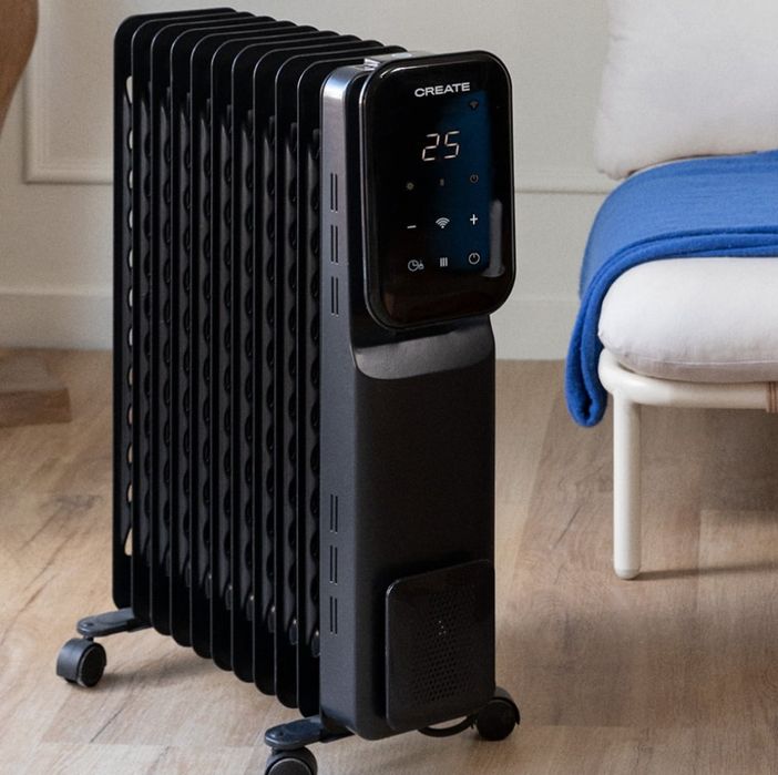 Aquecedor elétrico a óleo com WIFI 
Radiador elétrico a óleo com Wi-Fi