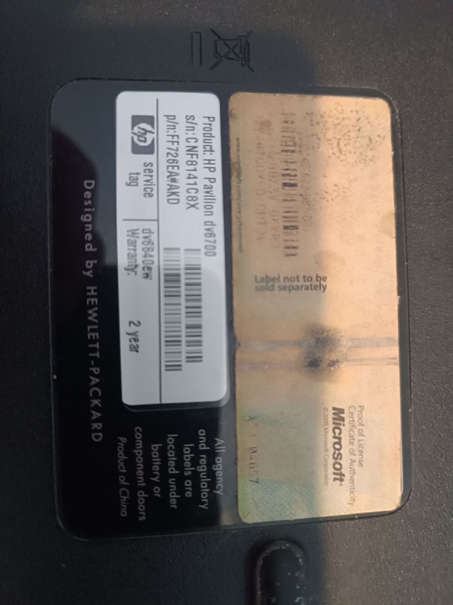 HP Pavilion dv6700   DV6840ew+HDD+ddr
