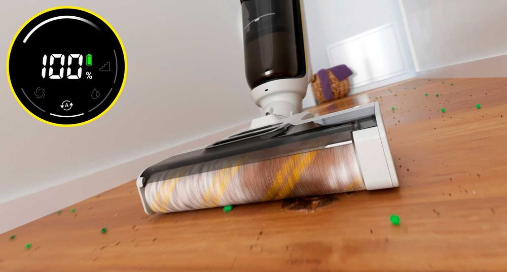 Пилосос, вологе прибирання і сушка 3 в 1 Karcher FCV 4 моющий пылесос