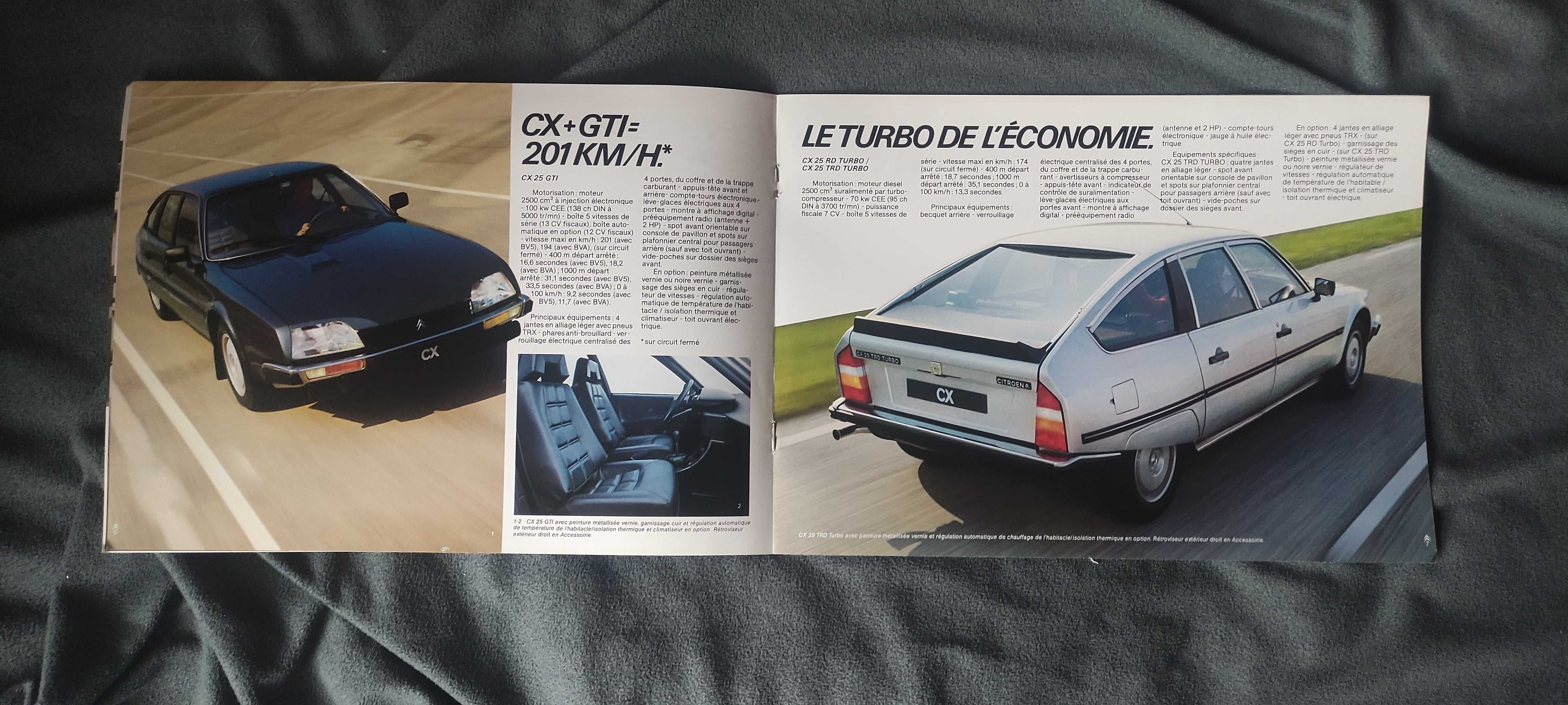Prospekt Citroen CX
