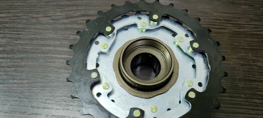 Трещотка на велосипед Shimano MF-TZ510, 14-28Т, 7-скоростей