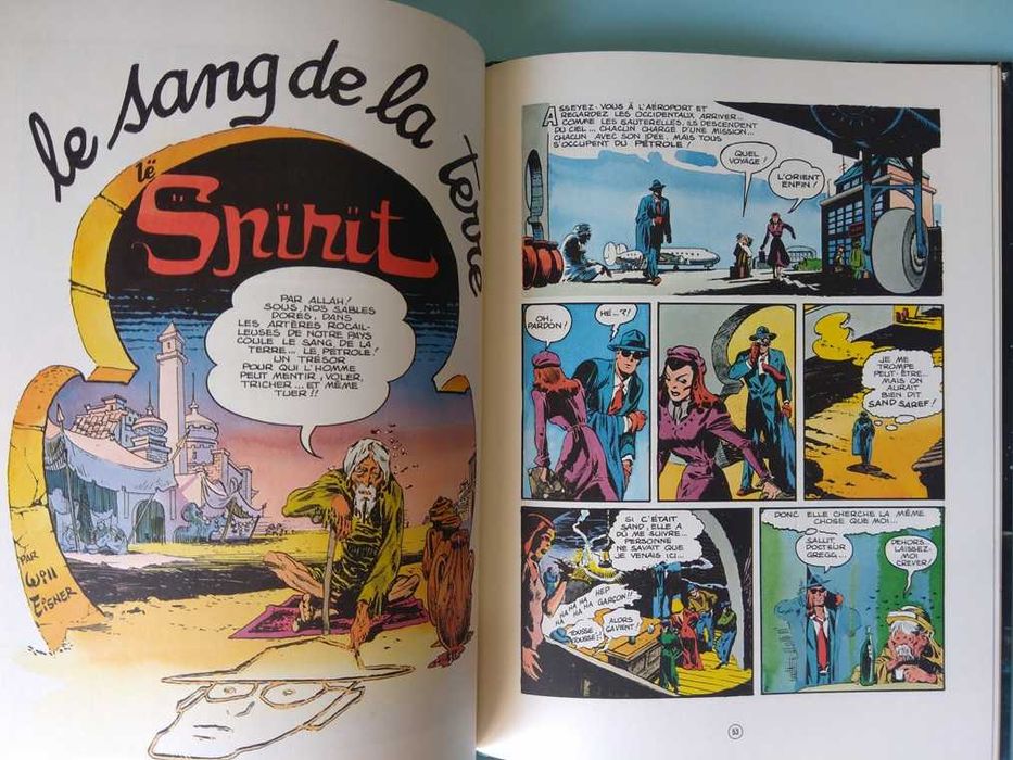 THE SPIRIT - Will Eisner - 3 álbuns clássicos em francês