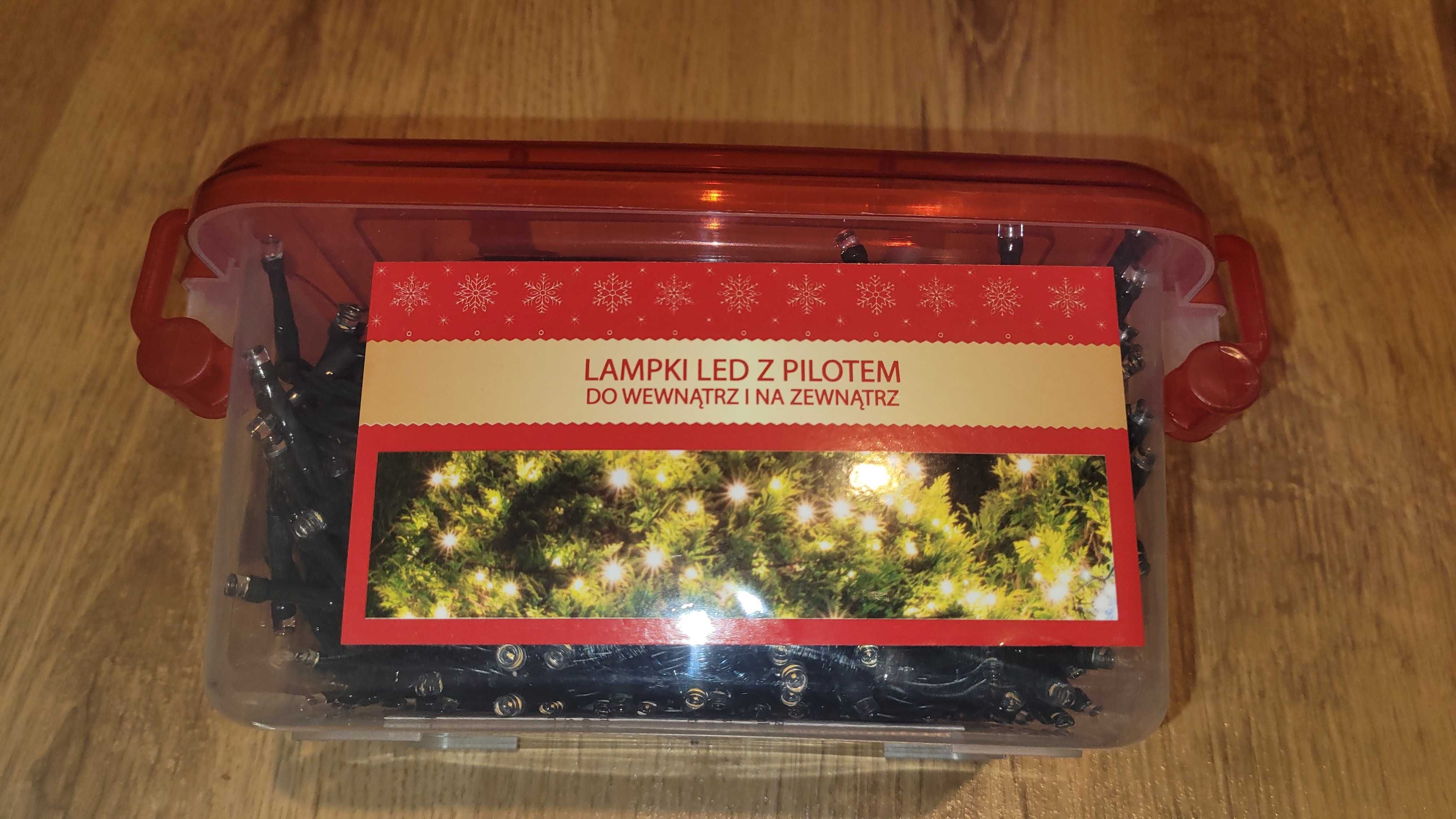 Lampki LED 400 szt. led z pilotem na zewnątrz i do wewnątrz