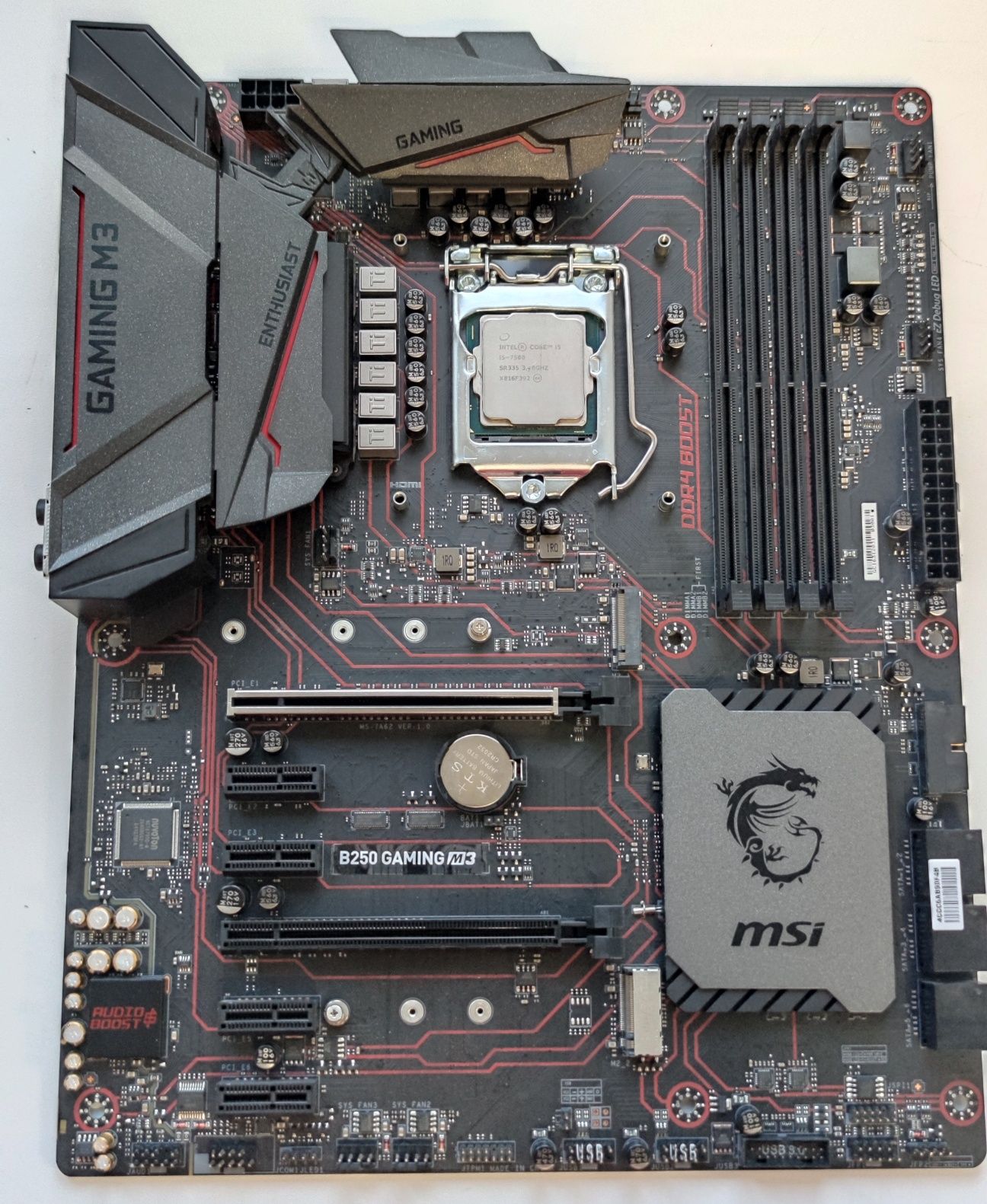 Материнська плата MSI B250 GAMING M3 Socket LGA1151 для 7th/6th intel