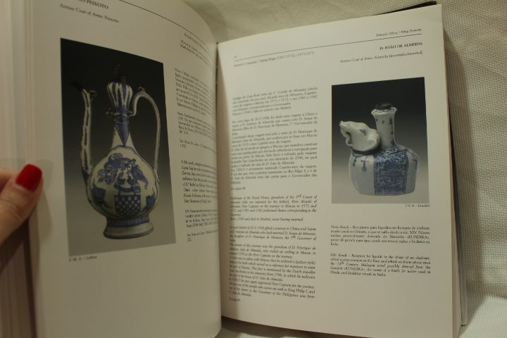 Livro A porcelana Chinesa ao Tempo do Império Nuno Castro Assinado e N