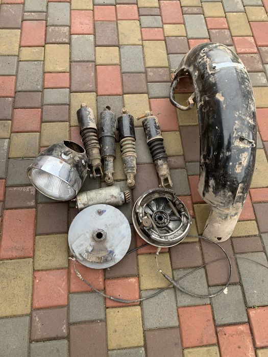 Запчасті мото к 750