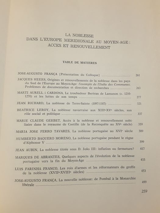 Nobreza Medieval / Arquitectura dos Portugueses em Marrocos