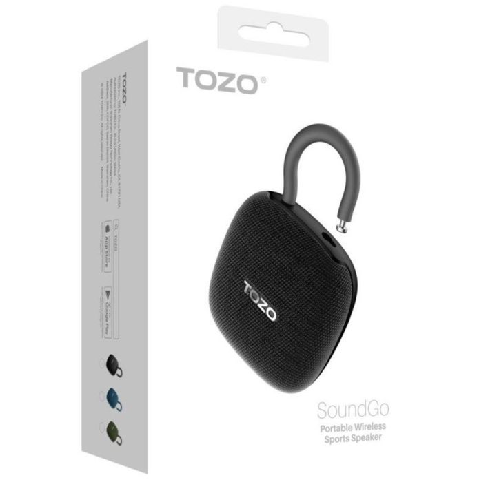 Преміум звук 10w/32H/ipx8/ портативна блютуз колонка Tozo PE1