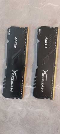 HyperX 16GB (2x8GB) 3200MHz CL16 Fury RGB