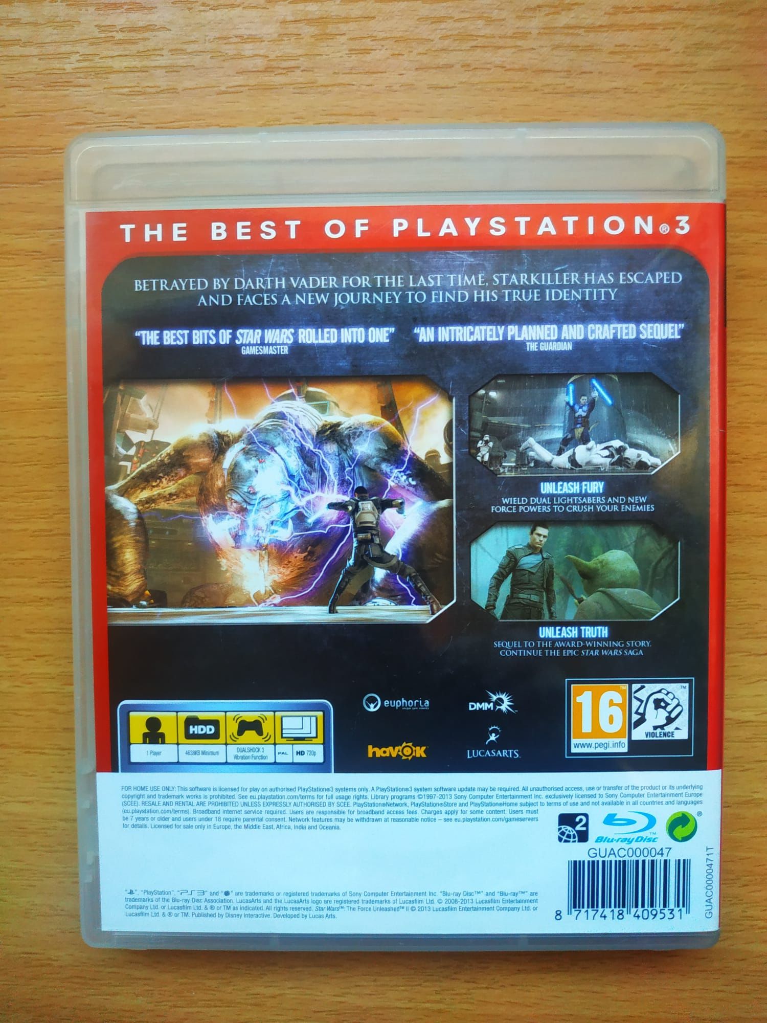 Star Wars The Force Unleashed ps3, stan bdb, możliwa wysyłka olx..