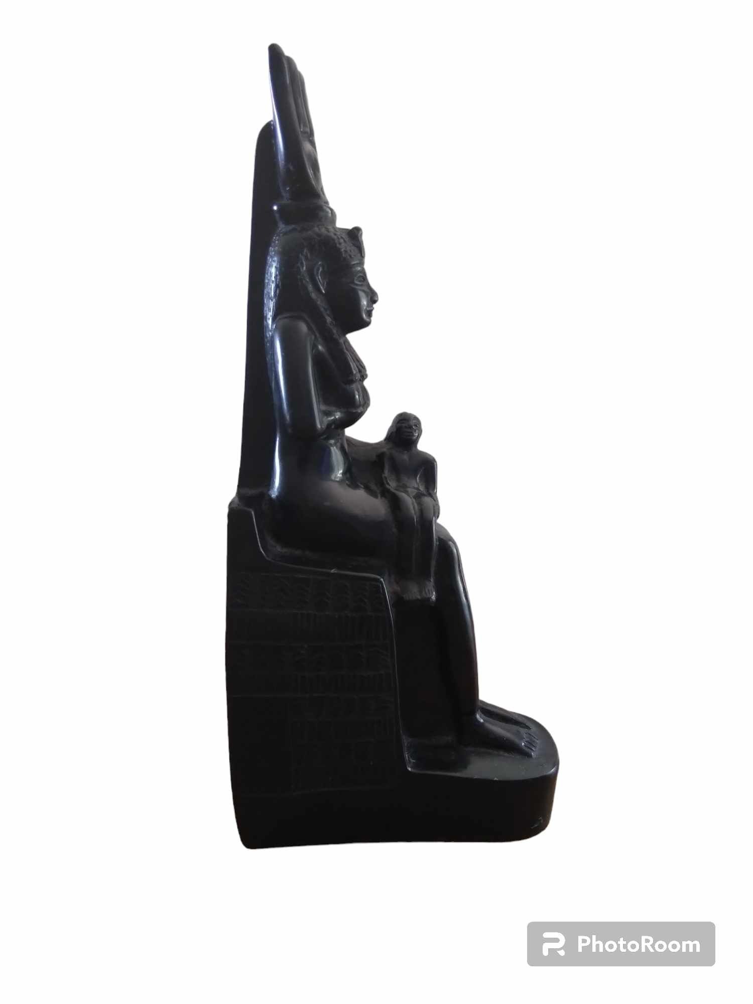 Figurka Egipska Izyda z Horusem