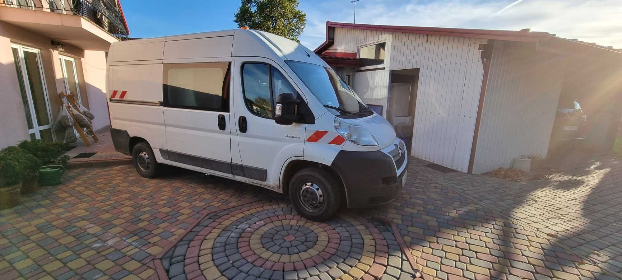 SAMOCHÓD CITROEN JUMPER 2007 R. 7-OS. POJ. 2,2 L. -silnik nie odpala