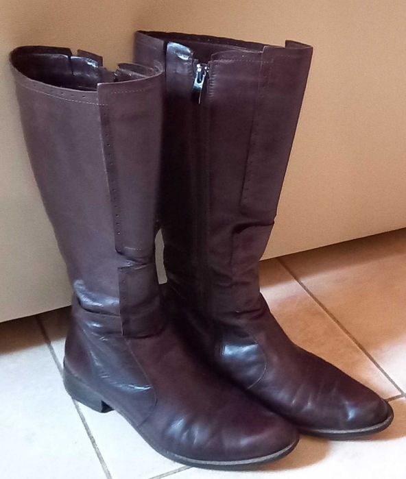 Kozaki damskie Wojas skóra naturalna rozmiar 39