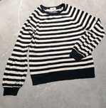 Bluzka, lekki sweterek w marynarskie paski Only S