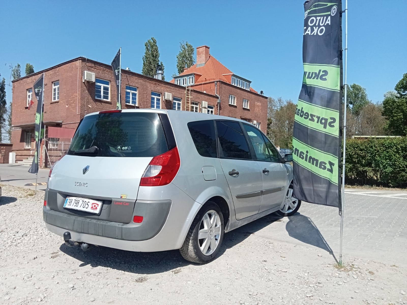 Renault Grand Scenic 1.9d// hak// klima// elektryka// opłaty//zamiana