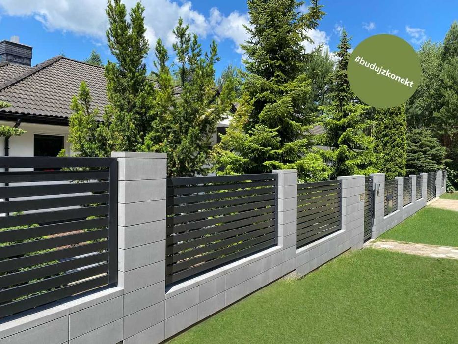 Klej Silikon do ogrodzeń betonowych betonu stal drewno kamień ceramika